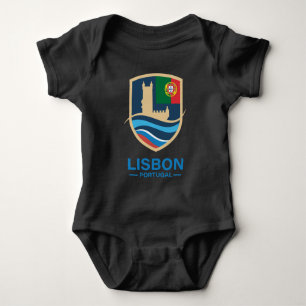 Lissabon Portugal Europa Baby Strampler