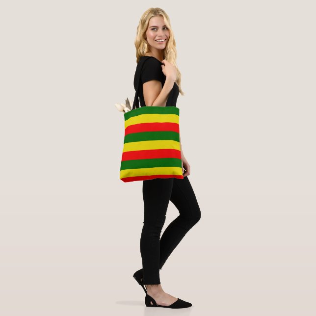 Lissabon, Portugal - Flaggenstreifen Tasche (Am Model)
