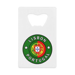 Lissabon Portugal Geldbeutel Flaschenöffner