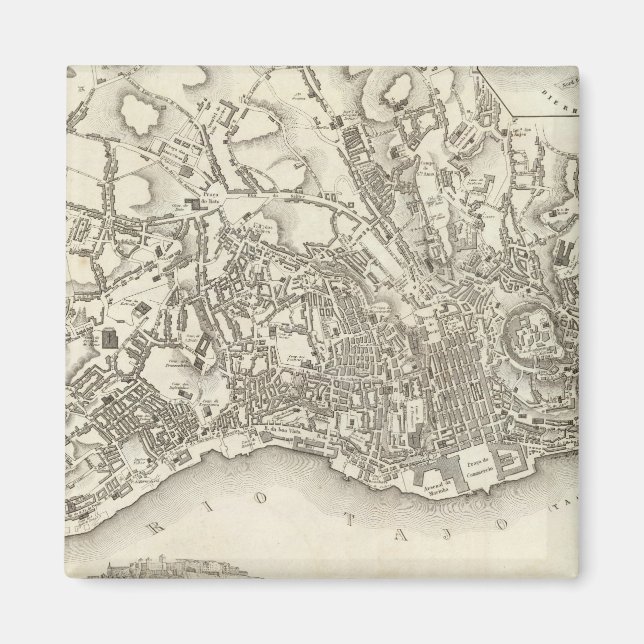 Lissabon, Portugal Magnet (Vorne)