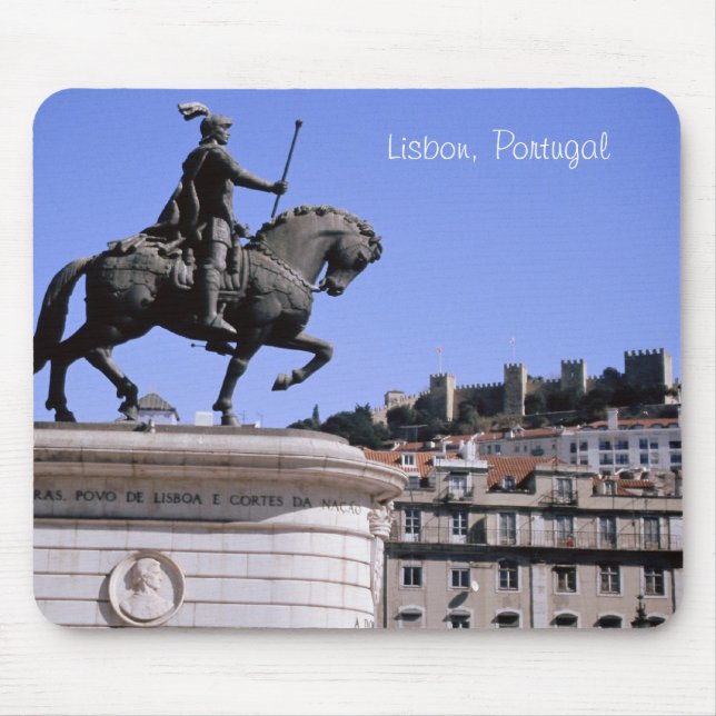 Lissabon, Portugal Mousepad (Vorne)