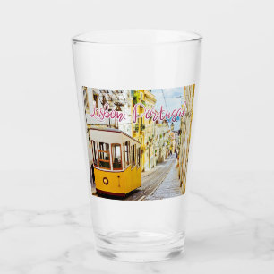 Lissabon, Portugal Pint Glass Glas