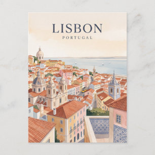 Lissabon Portugal Postkarte