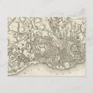 Lissabon, Portugal Postkarte