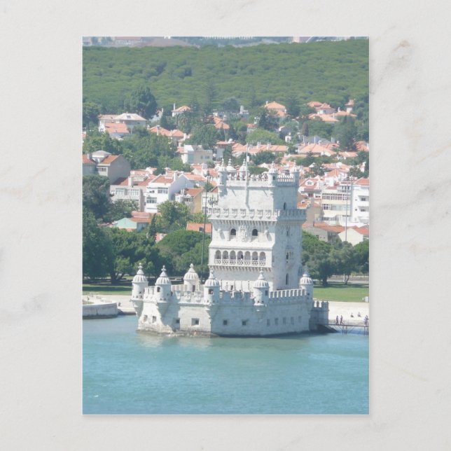 Lissabon, Portugal Postkarte (Vorderseite)
