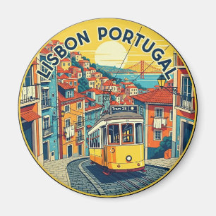 Lissabon Portugal Reise Alfama Nationales Pantheon Magnet