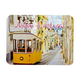 Lissabon, Portugal - Reise Magnet