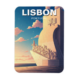 Lissabon Portugal Reisedenkmal für Entdeckungen Magnet