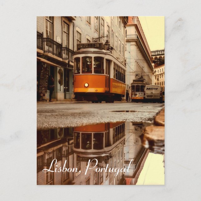 Lissabon, Portugal Reisekarte Postkarte (Vorderseite)