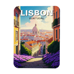 Lissabon Portugal Reisen Alfama National Pantheon Magnet