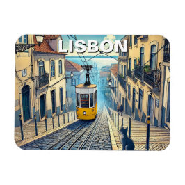 Lissabon Portugal Reisen nach Bica Funicular Magnet