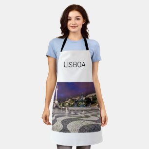 Lissabon Portugal Rossio Square Holiday Souvenir Schürze