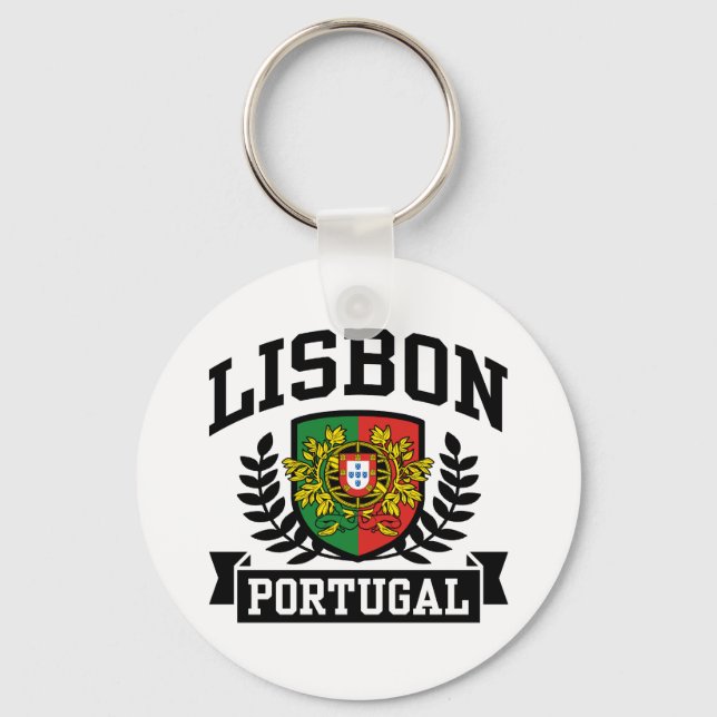 Lissabon Portugal Schlüsselanhänger (Vorderseite)