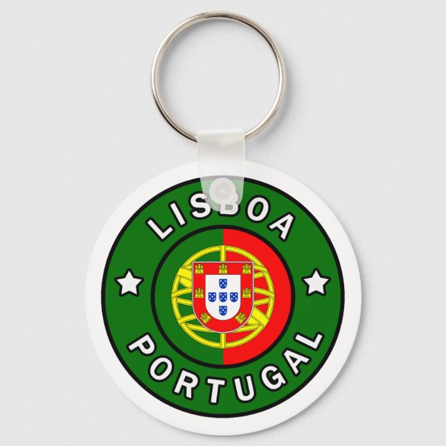 Lissabon Portugal Schlüsselanhänger (Vorderseite)