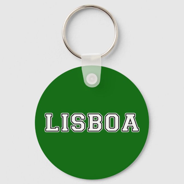 Lissabon Portugal Schlüsselanhänger (Vorderseite)