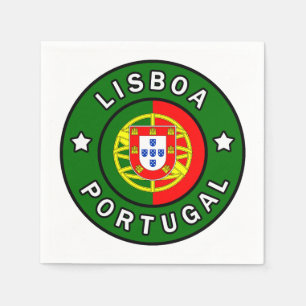 Lissabon Portugal Serviette