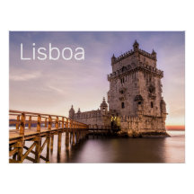 Lissabon Portugal Torre de Belém Sunset Holiday