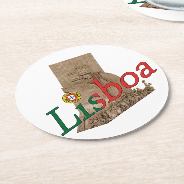 Lissabon - Portugal - Untersetzer (Angewinkelt)