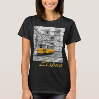Lissabon Portugal Vintage Urlaub Souvenir Straßenb