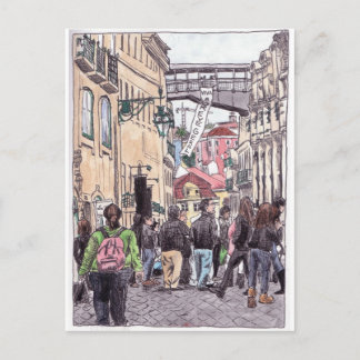 Lissabon Postkarte