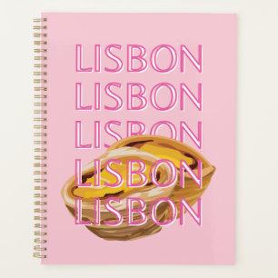 Lissabon Reisen Kunst, Portugal, Rosa, Preppy Planer