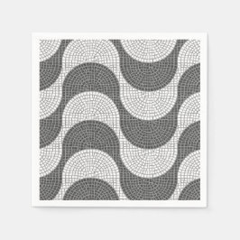 Lissabon Rossio Portugiesischer Kopfstein Calçada Serviette