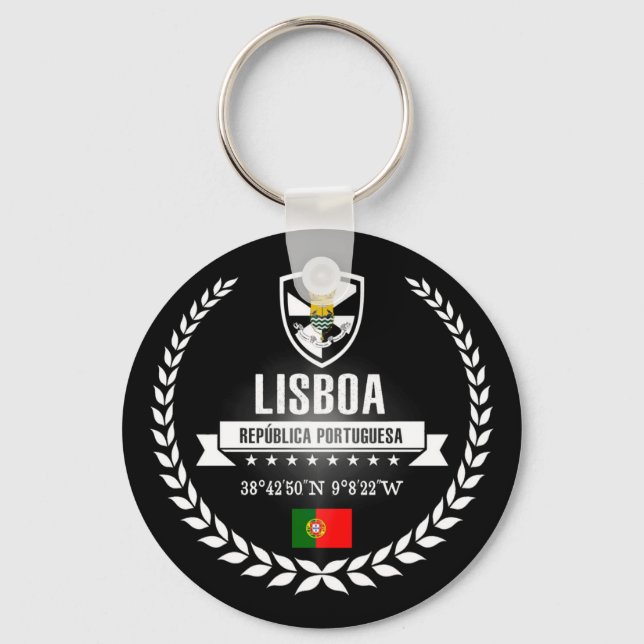 Lissabon Schlüsselanhänger (Vorderseite)