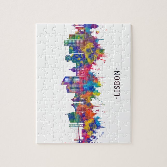 Lissabon - Skyline (Vertikal)