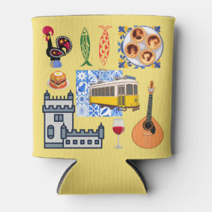 Lissabon Stadt Symbole Dosenkühler