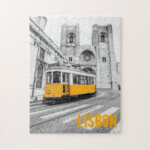 Lissabon-Straßenbahn Portugal historische Straßenb