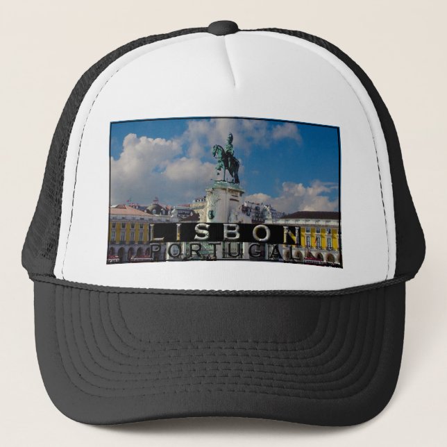 Lissabon Truckerkappe (Vorderseite)