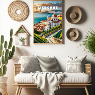 Lissabon, wo Melancholie und Freude heiraten, Poster