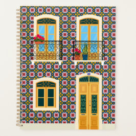 Lissaboner Haus mit Fliesen Planer