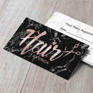 Liste de cheveux Rendez-vous Classy Script Marbre 