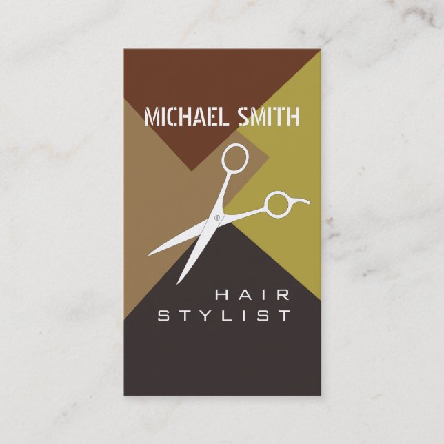 Liste de cheveux Rendez-vous Motif couleur rétros  (Devant)