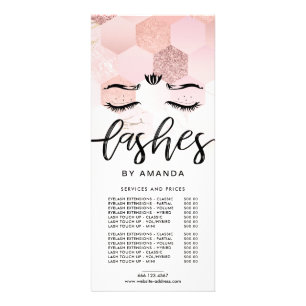 Liste de prix Rose Gold Lashes