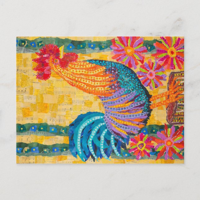 Liste der Blume Postkarte (Vorderseite)