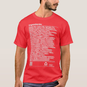 Liste der chemischen Bestandteile des Menschen 1 T-Shirt