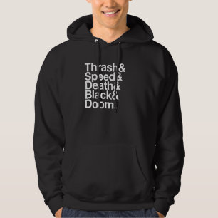 Liste der Fächer für Heavy Metal Music: Tempo des  Hoodie