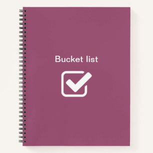 Liste der Gruppen: Notizbuch