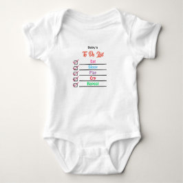 Liste der individuellen Babys Baby Strampler