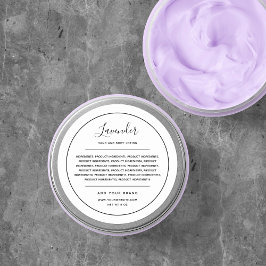 Liste der Komponenten mit schwarzem Rand hinzufüge Runder Aufkleber