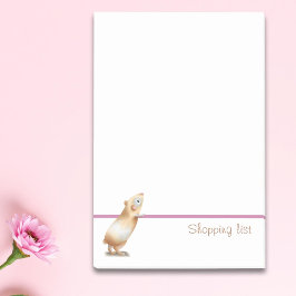 Liste der niedlichen Guinea für Schweinefleisch Post-it Klebezettel