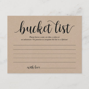 Liste der rustikalen Hochzeiten, Ratenkarte Einladung