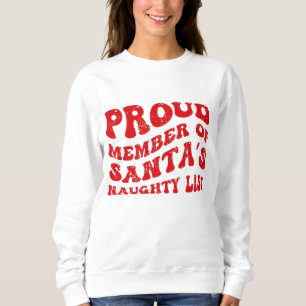 Liste der Ungläubigen des Weihnachtsmanns Sweatshirt