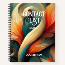 LISTE DES CONTACTS ARTISTE - Carnet Abstrait des p