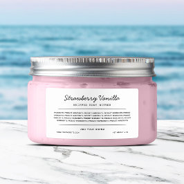 Liste mit benutzerdefinierten Farbskriptlinien Adressaufkleber