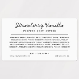 Liste mit benutzerdefinierten Farbskriptlinien Etiketten