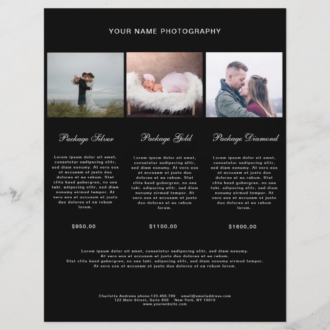 Liste Modern (Vorderseite)