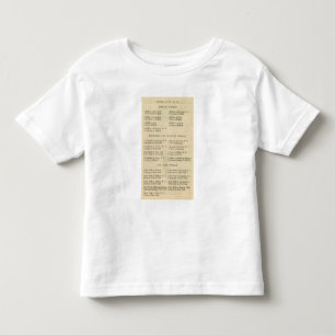 Liste Photoauto zeichnet 2 auf Kleinkind T-shirt